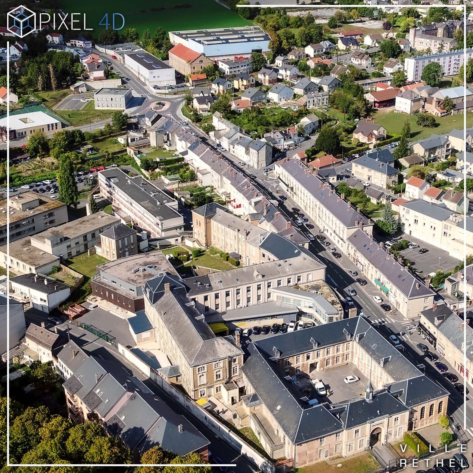 RETHEL-ARDENNES-VILLE-DRONE-VUE-AERIENNE-JOUR-HOPITAL-COPYRIGHT-PIXEL-4D