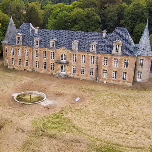 Abbaye des Sept fontaines à fagnon chateau