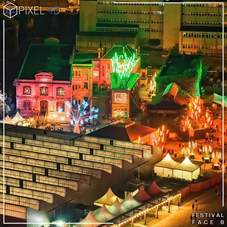 FESTIVAL-FACE-B-CHARLEVILLE-MEZIERES-ARDENNES-DRONE-VUE-AERIENNE-NUIT-MACERIENNE-COPYRIGHT-PIXEL-4D