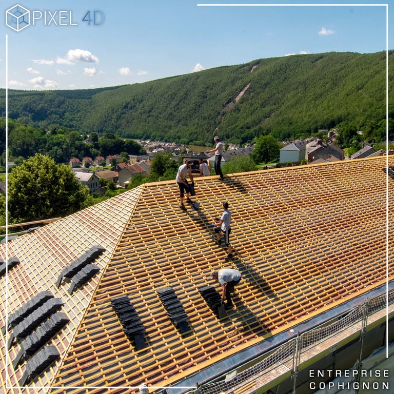 MONTHERME-ARDENNES-DRONE-VUE-AERIENNE-ENTREPRISE-COPHIGNON-INSPECTION-TOITURE-SUIVI-CHANTIER-COPYRIGHT-PIXEL-4D