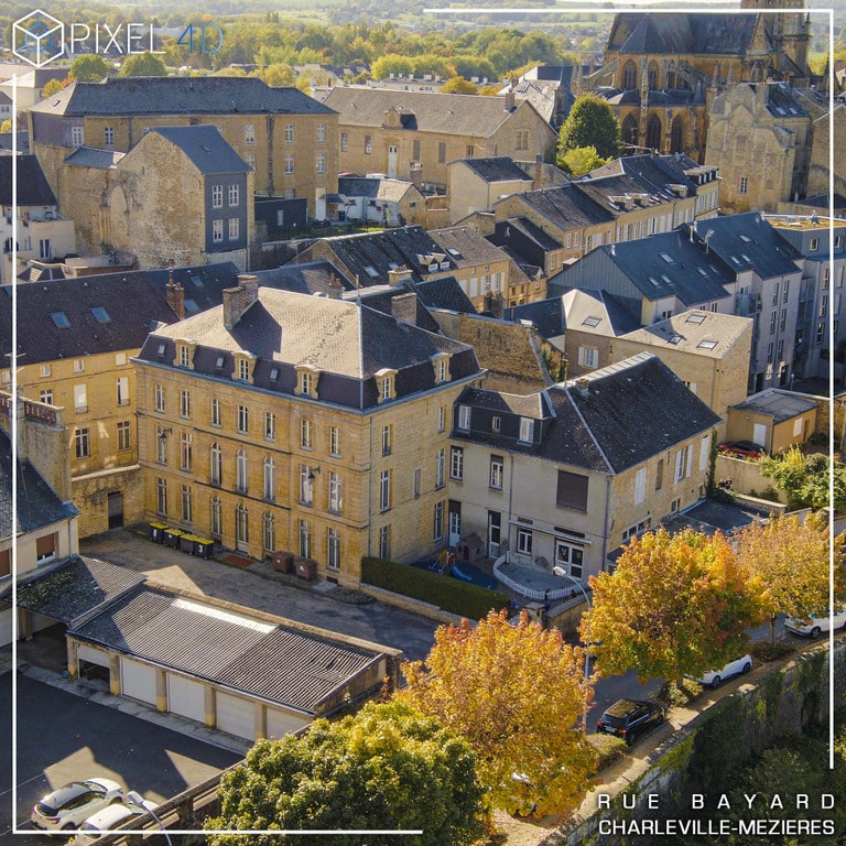 RUE-BAYARD-CHARLEVILLE-MEZIERES-ARDENNES-GRAND-EST-DRONE-VUE-AERIENNE-BATIMENT-DE-FRANCE-INSPECTION-CHANTIER-COPYRIGHT-PIXEL-4D